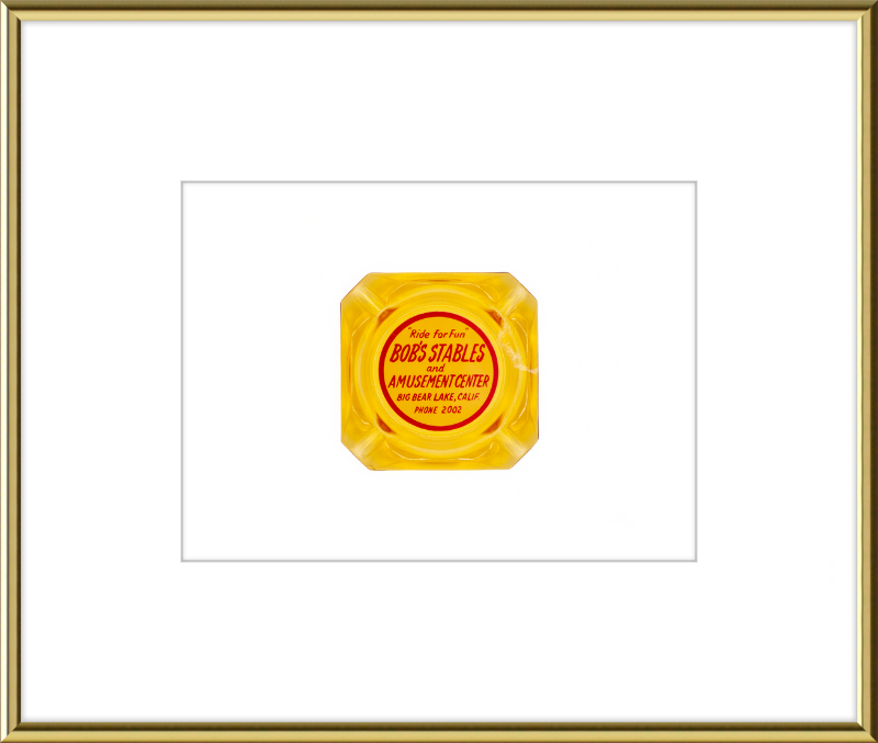 Bob's Stables and Amusement Center Ashtray Wall Art