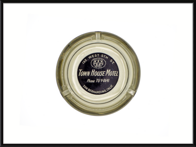 Town House Motel Ashtray Wall Art