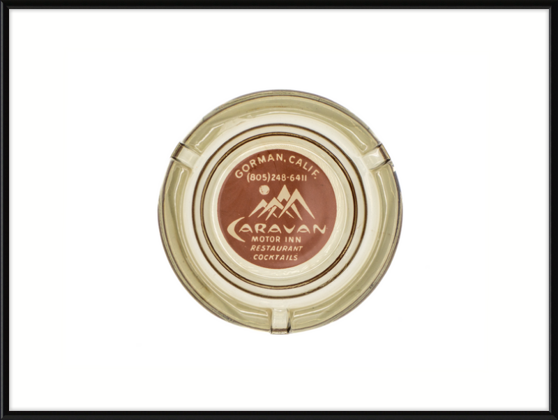 Caravan Motor Inn Ashtray Wall Art