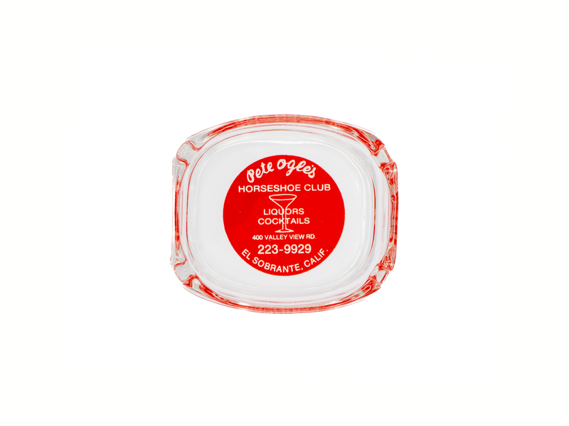 Pete Ogle's Horseshoe Club Ashtray Wall Art