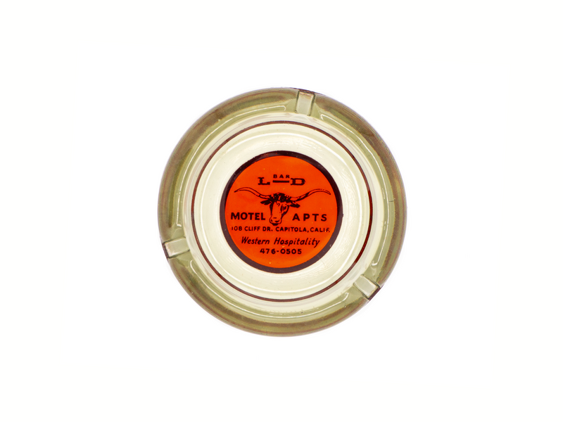 Bar L-D Motel Apts Ashtray Wall Art