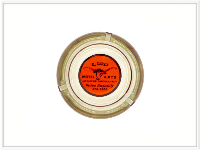 Bar L-D Motel Apts Ashtray Wall Art