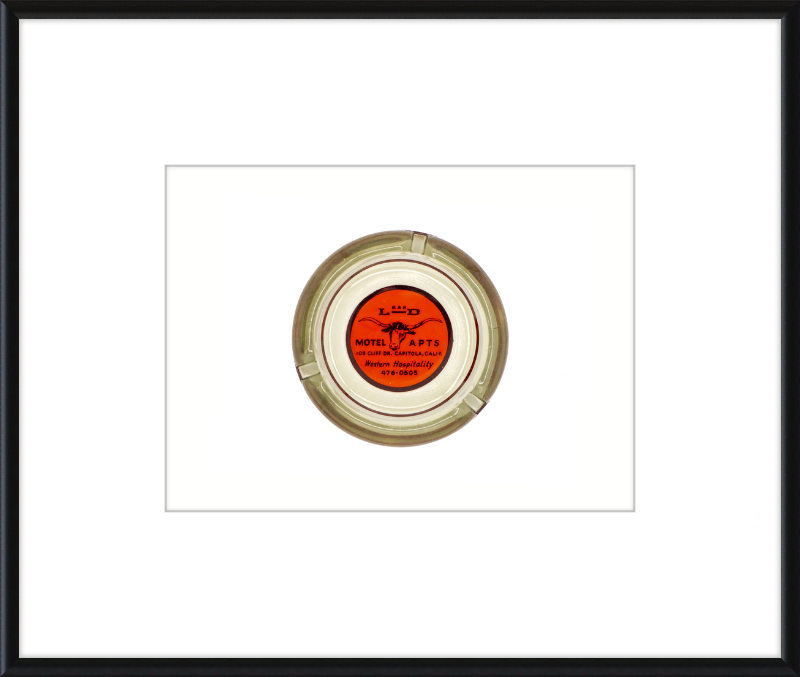 L Bar D Motel Apts Ashtray Wall Art