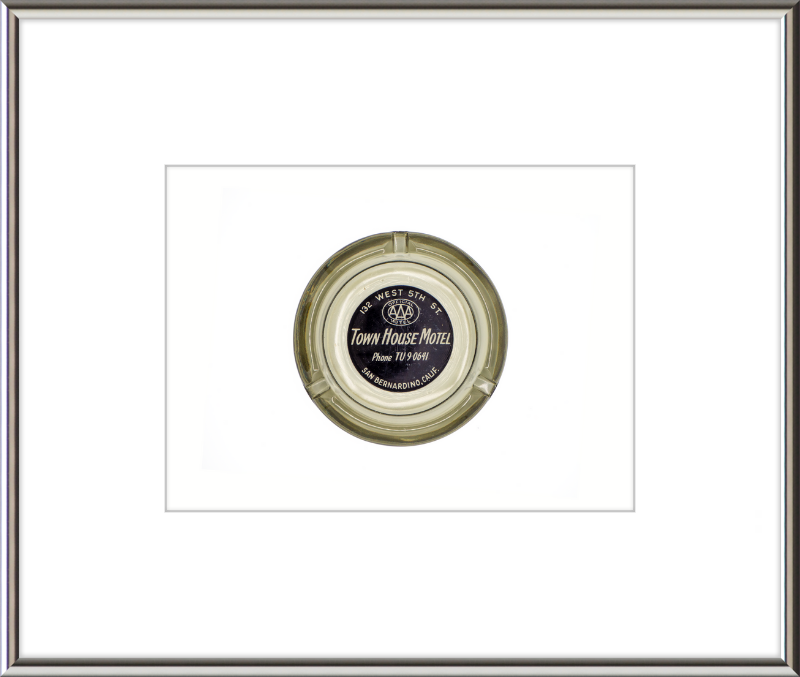 Town House Motel Ashtray Wall Art