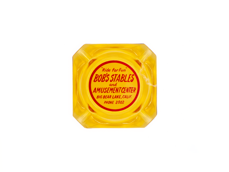 Bob's Stables and Amusement Center Ashtray Wall Art