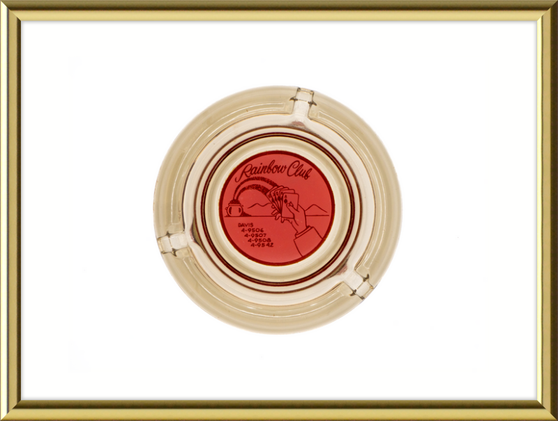 Rainbow Club Ashtray Wall Art