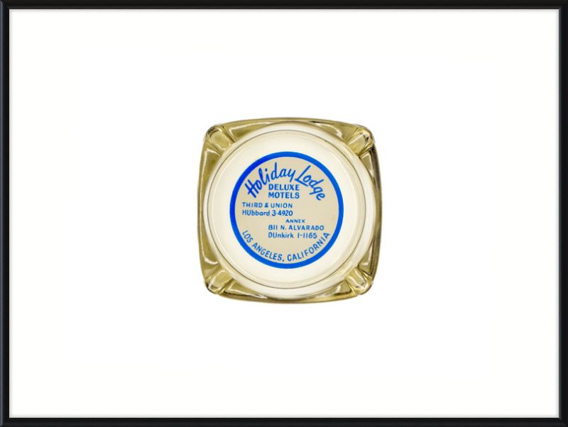 Holiday Lodge Deluxe Motels Ashtray Wall Art