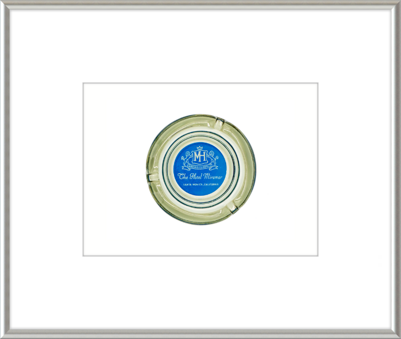 The Hotel Miramar Ashtray Wall Art