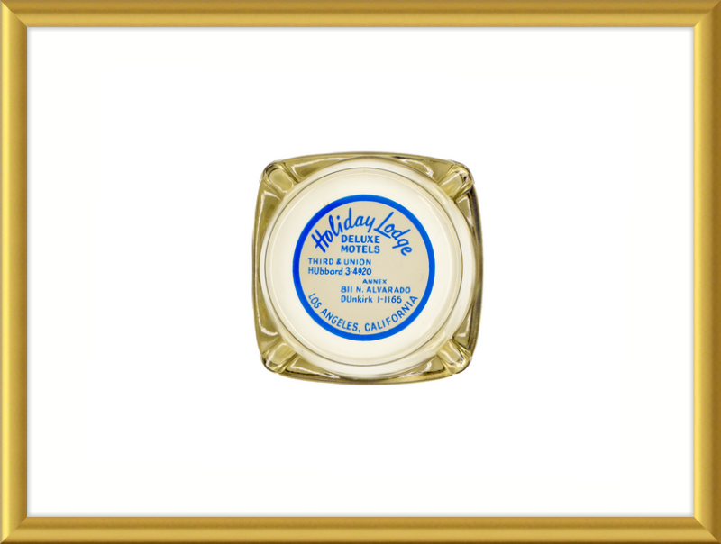 Holiday Lodge Deluxe Motels Ashtray Wall Art