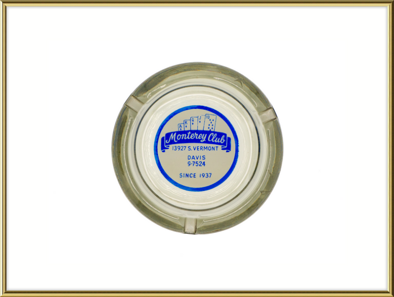 Monterey Club Ashtray Wall Art