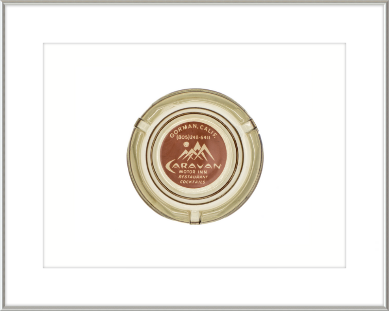 Caravan Motor Inn Ashtray Wall Art