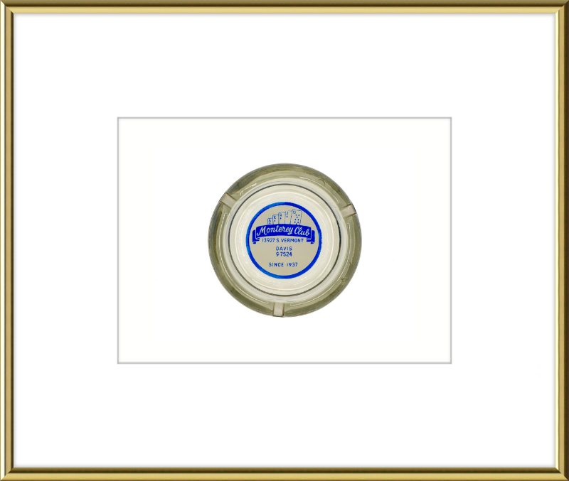 Monterey Club Ashtray Wall Art