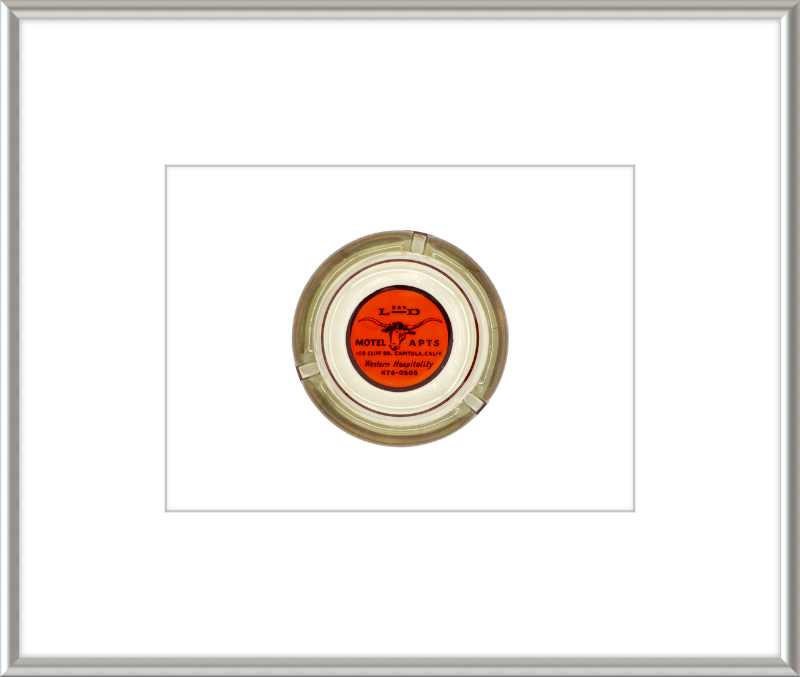 L Bar D Motel Apts Ashtray Wall Art