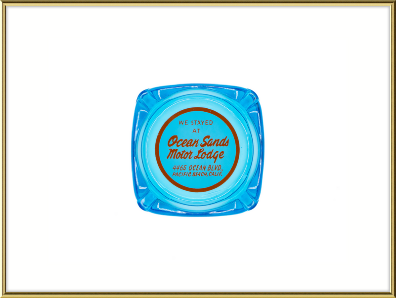 Ocean Sands Motor Lodge Ashtray Wall Art