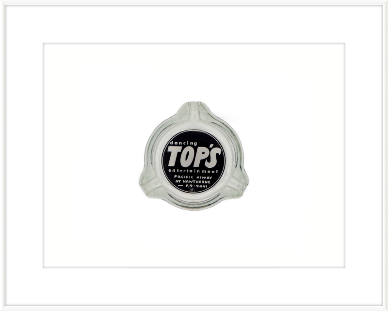 dancing TOP'S entertainment Ashtray Wall Art