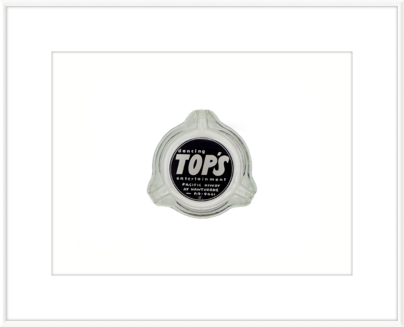 dancing TOP'S entertainment Ashtray Wall Art