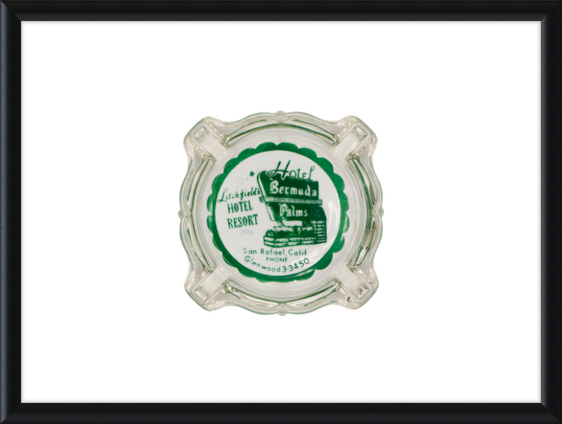 Hotel Bermuda Palms Ashtray Wall Art