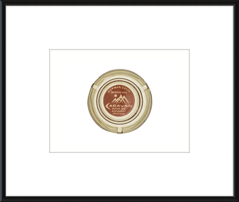 Caravan Motor Inn Ashtray Wall Art