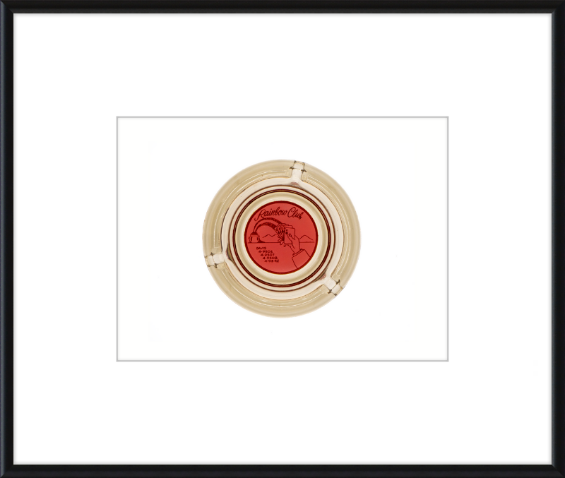 Rainbow Club Ashtray Wall Art