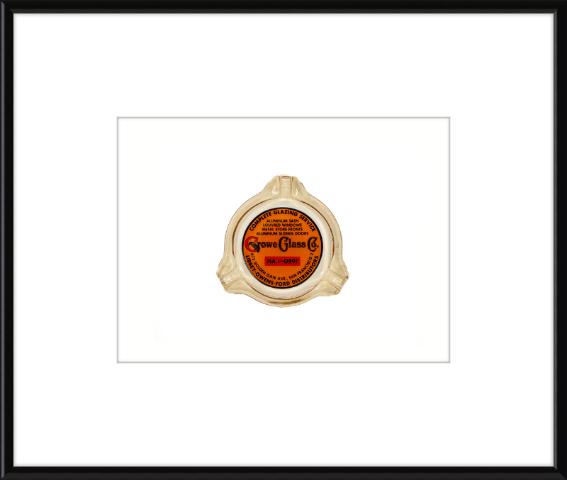 Growe Glass Co Ashtray Wall Art