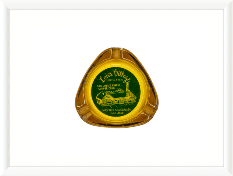 Lou's Village Ashtray Wall Art