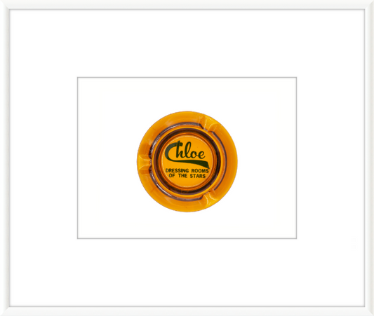 Chloe Dressing Rooms of the Stars Ashtray Wall Art