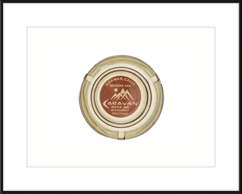 Caravan Motor Inn Ashtray Wall Art
