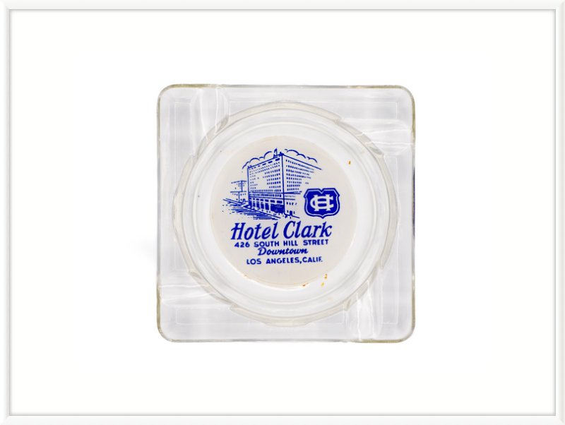 Hotel Clark Ashtray Wall Art