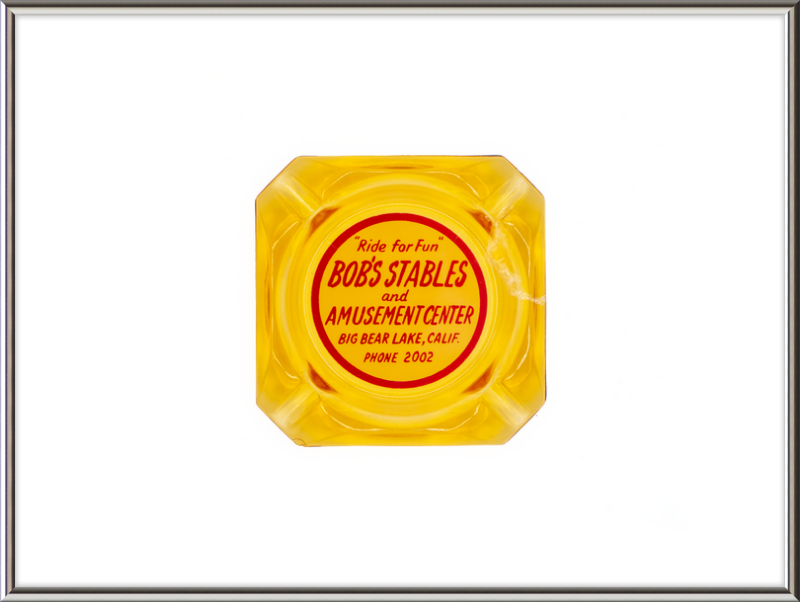Bob's Stables and Amusement Center Ashtray Wall Art