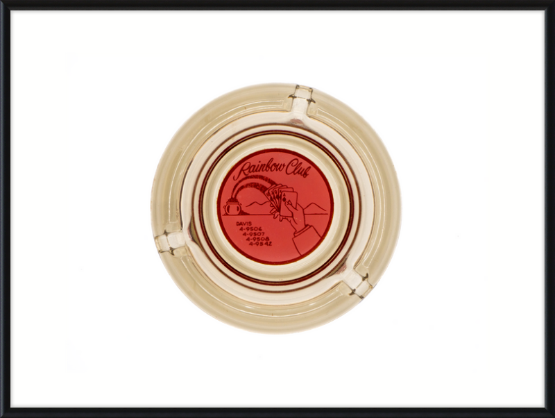 Rainbow Club Ashtray Wall Art