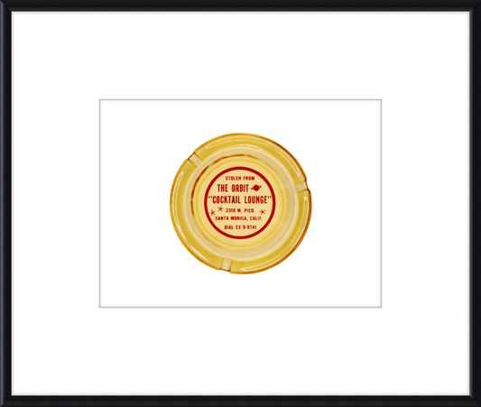 The Orbit Cocktail Lounge Ashtray Wall Art