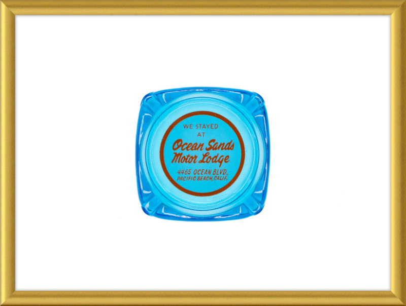 Ocean Sands Motor Lodge Ashtray Wall Art