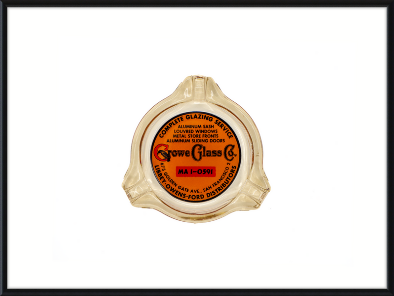 Growe Glass Co Ashtray Wall Art