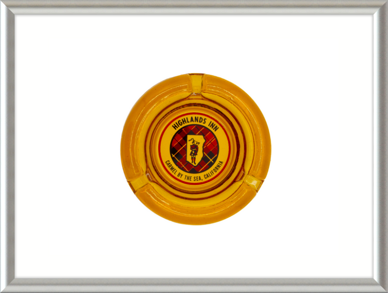 Highlands Inn Ashtray Wall Art