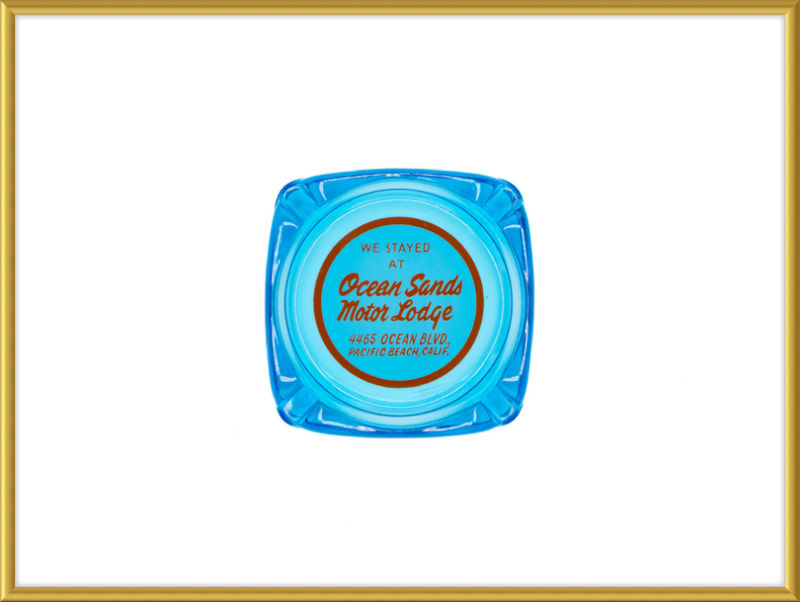 Ocean Sands Motor Lodge Ashtray Wall Art