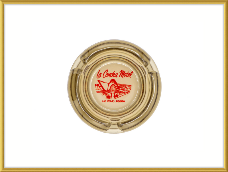 La Concha Motel Ashtray Wall Art