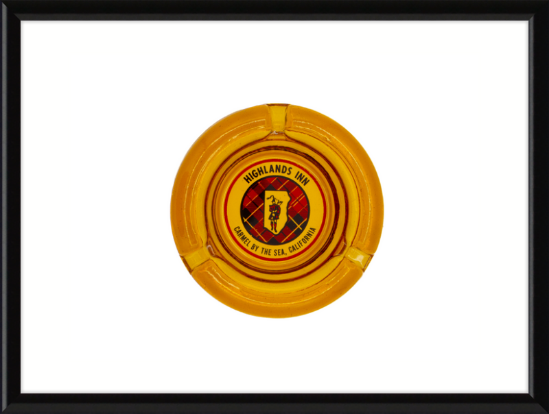 Highlands Inn Ashtray Wall Art