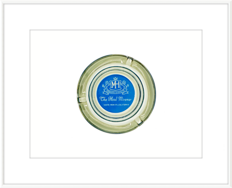 The Hotel Miramar Ashtray Wall Art