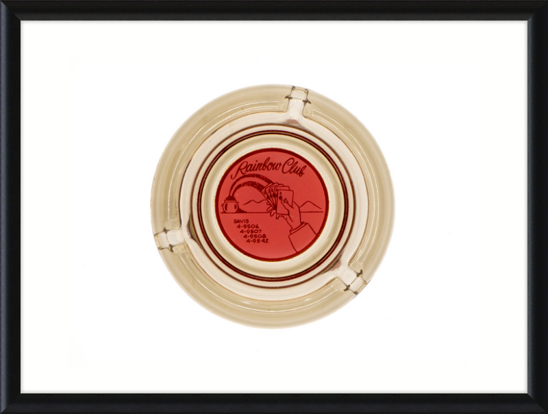 Rainbow Club Ashtray Wall Art