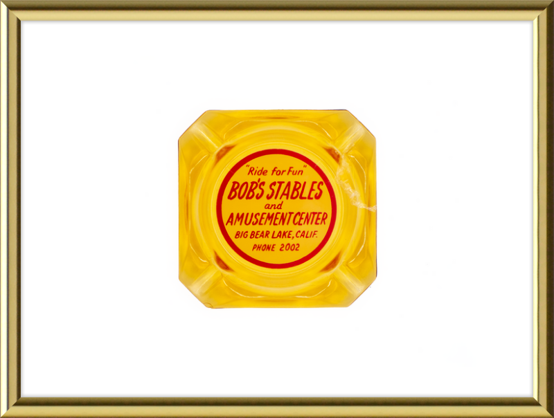 Bob's Stables and Amusement Center Ashtray Wall Art