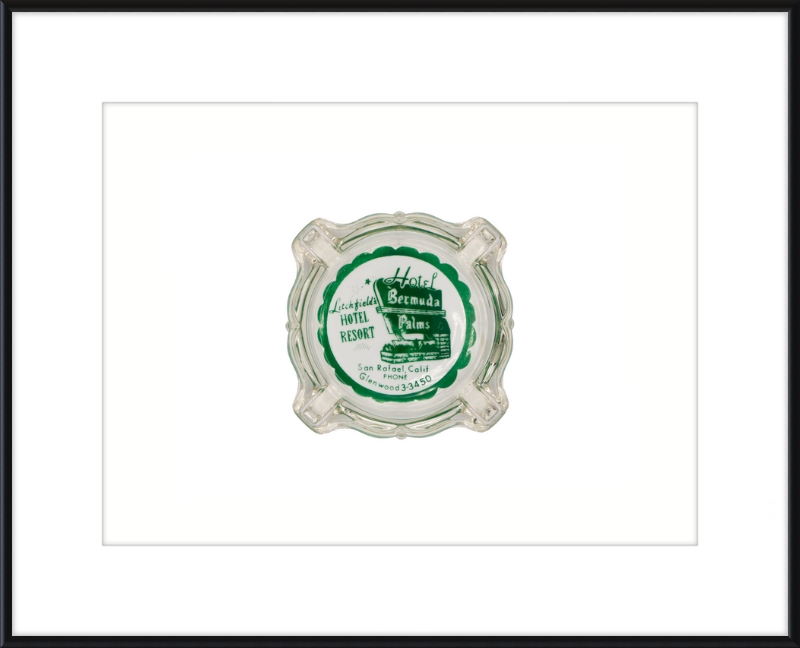 Hotel Bermuda Palms Ashtray Wall Art