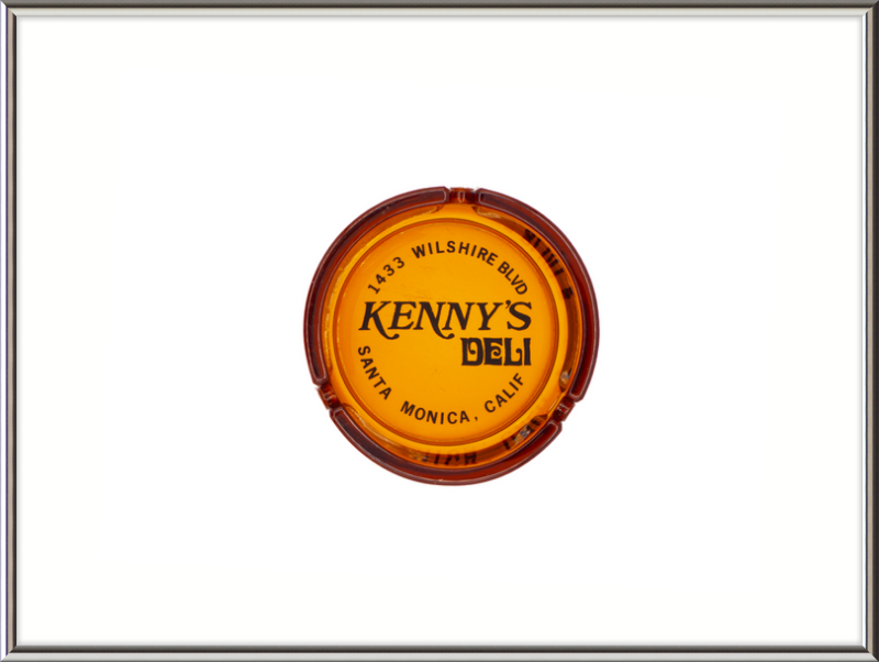 Kenny's Deli Ashtray Wall Art