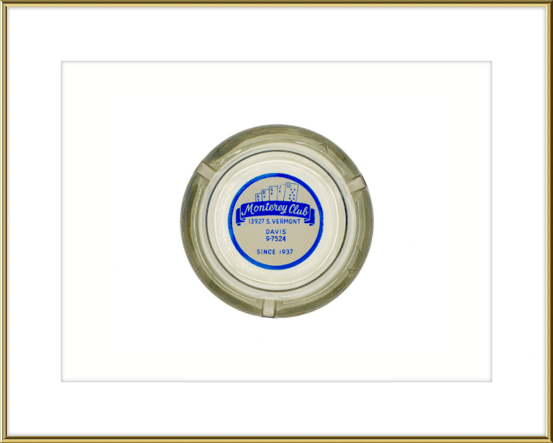 Monterey Club Ashtray Wall Art