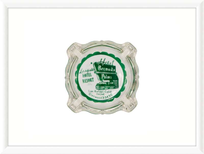 Hotel Bermuda Palms Ashtray Wall Art