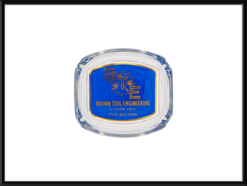 Brown Tool Engineering Ashtray Wall Art