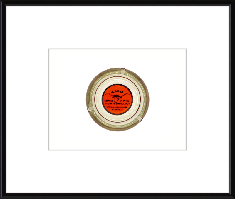L Bar D Motel Apts Ashtray Wall Art