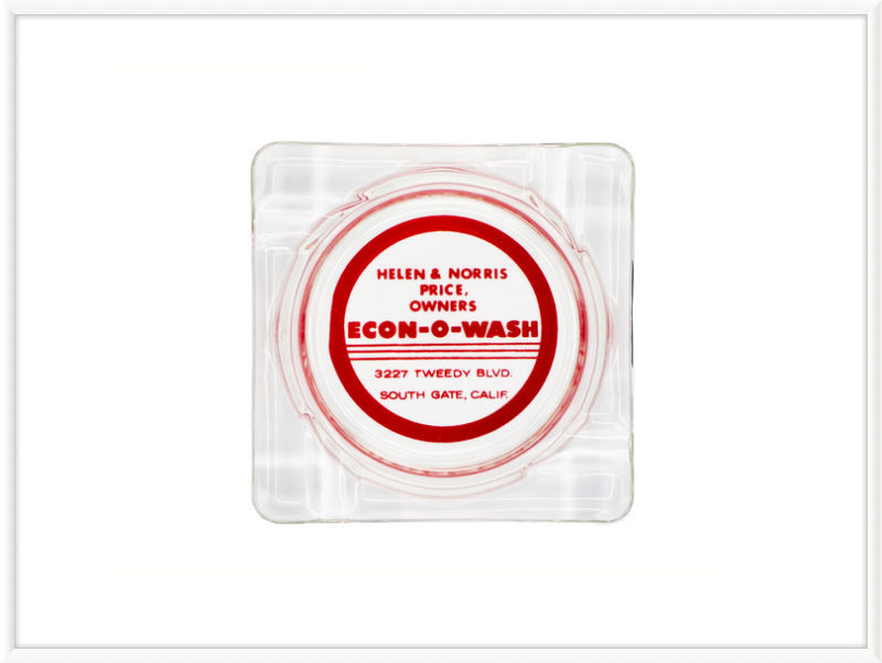 Econ-O-Wash Ashtray Wall Art