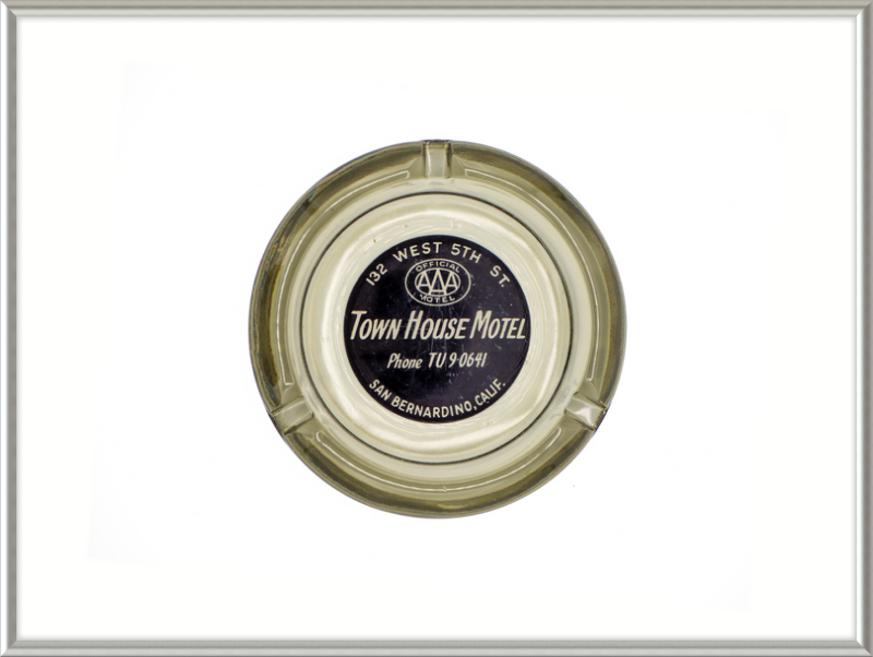 Town House Motel Ashtray Wall Art