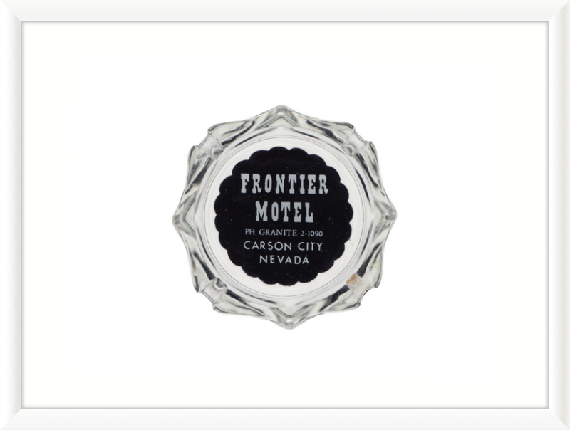 Frontier Motel Ashtray Wall Art