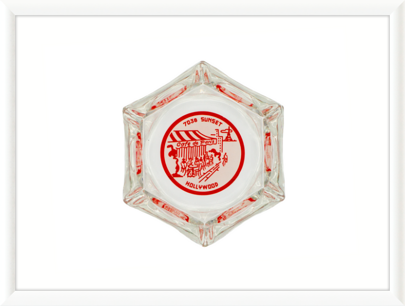 Cafe de Paris Ashtray Wall Art